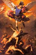  Luca  Giordano The Archangel Michael Flinging the Rebel Angels into the Abyss china oil painting reproduction